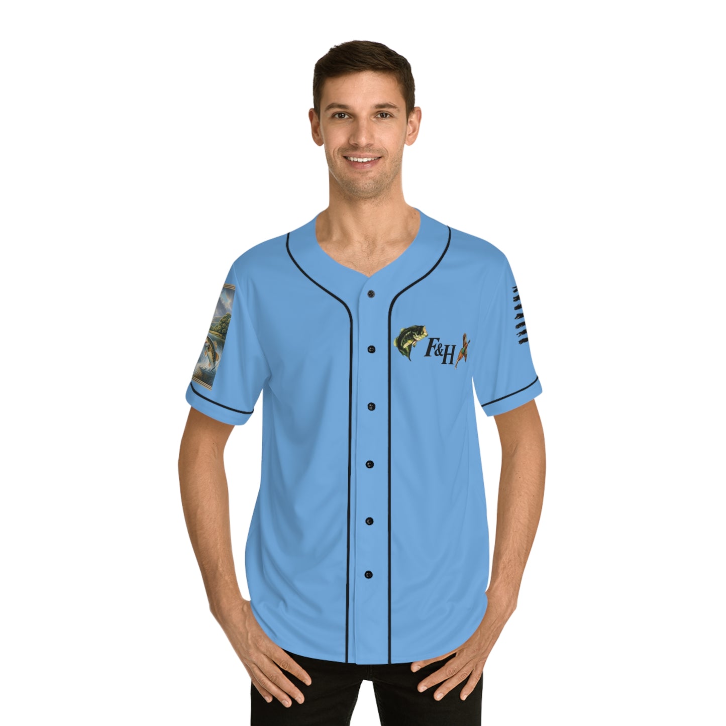 Men's Baseball Jersey (AOP)