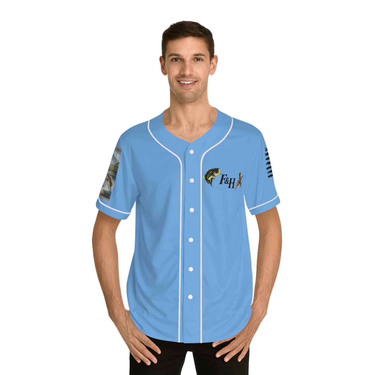 Men's Baseball Jersey (AOP)